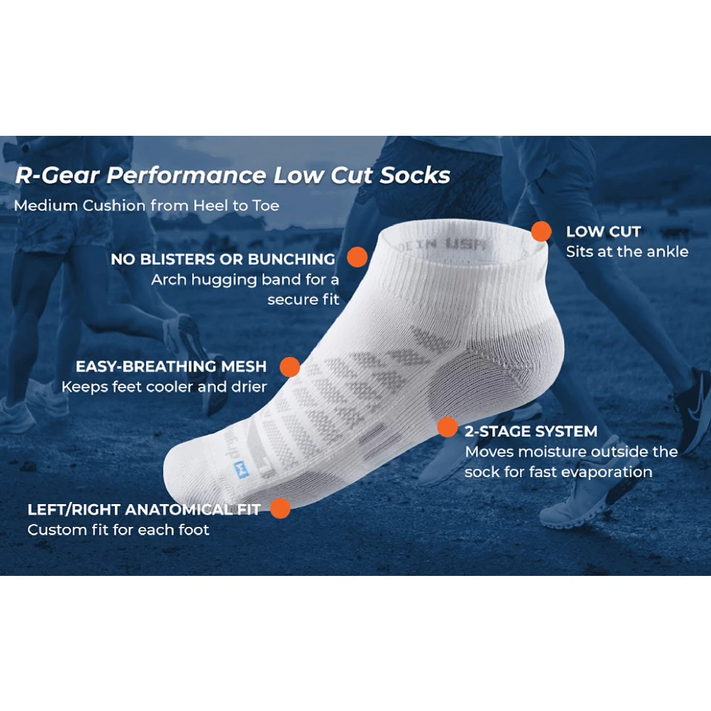 R-Gear Drymax Medium Cushion Low 3 Pack Socks - Image 4