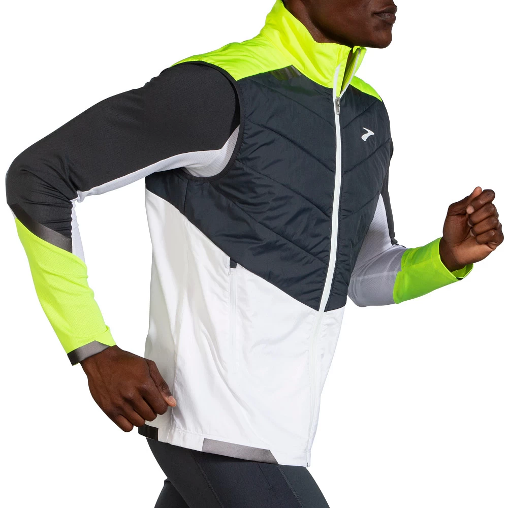 Men's Brooks Run Visible Insulated Vest - Image 3