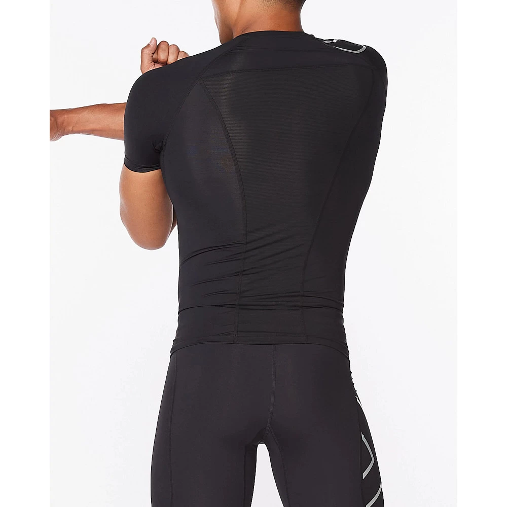 Men's 2XU Core Compression Short Sleeve Top - Image 2