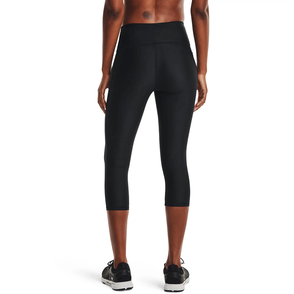 Women's Under Armour HeatGear Hi-Rise Capris - Image 2