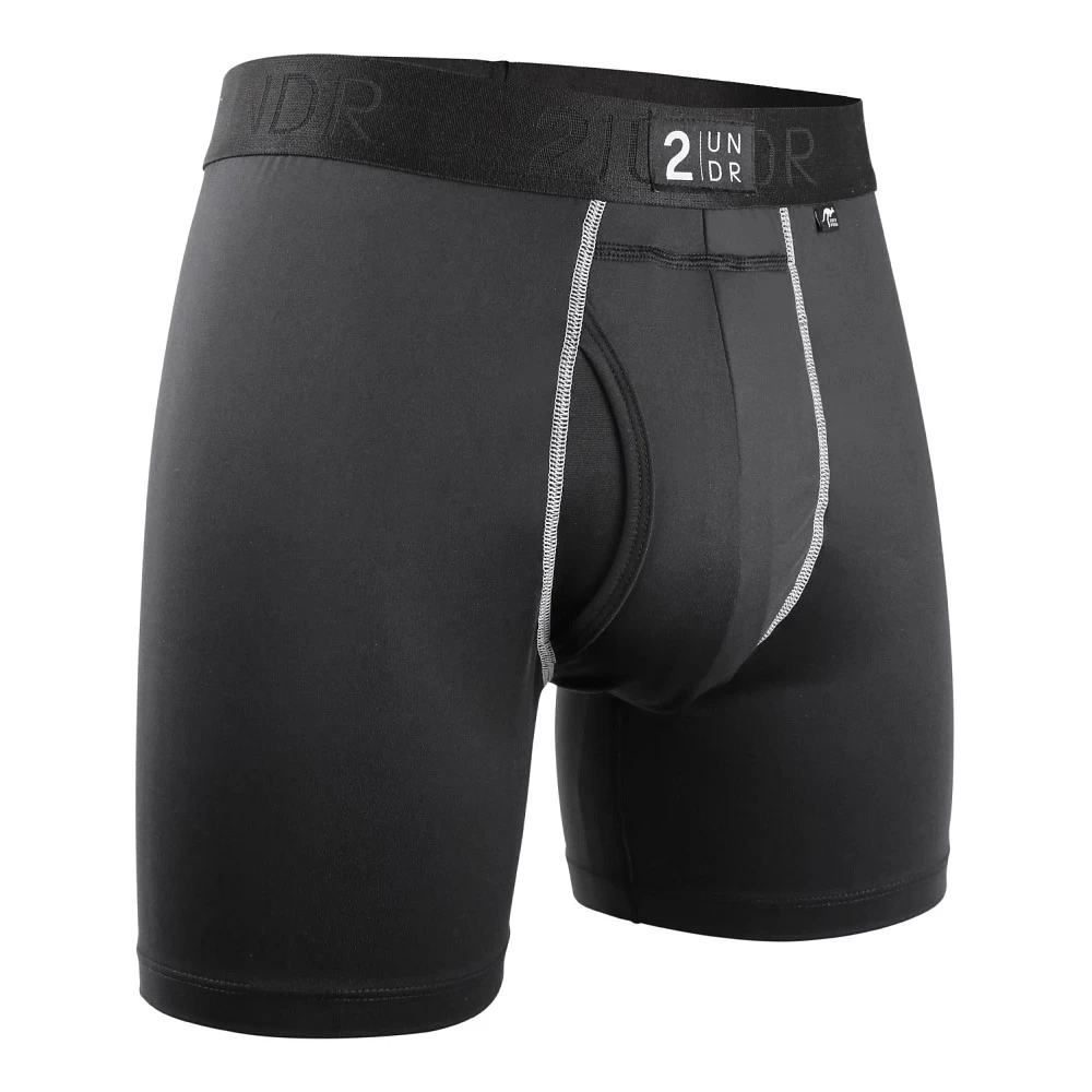 Men's 2UNDR Power Shift 6" Boxer Brief - Image 2