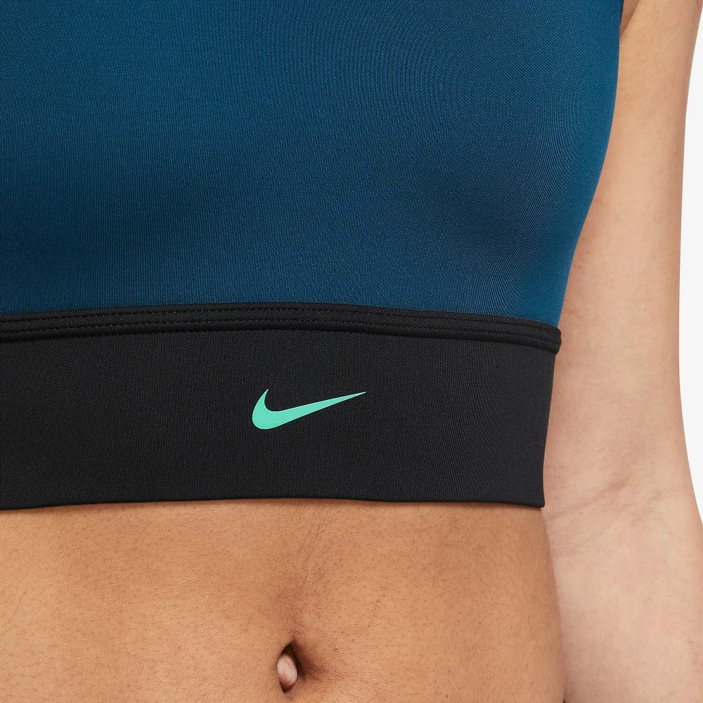Women's Nike Dri-FIT Swoosh Longline Bra - Image 3