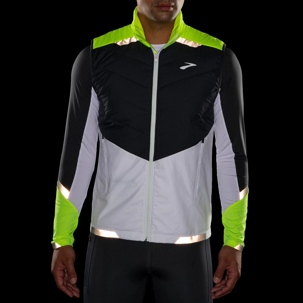 Men's Brooks Run Visible Insulated Vest - Image 5