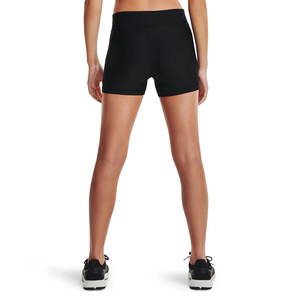 Women's Under Armour HeatGear Mid-Rise Shorty 3-Inch Shorts - Image 2