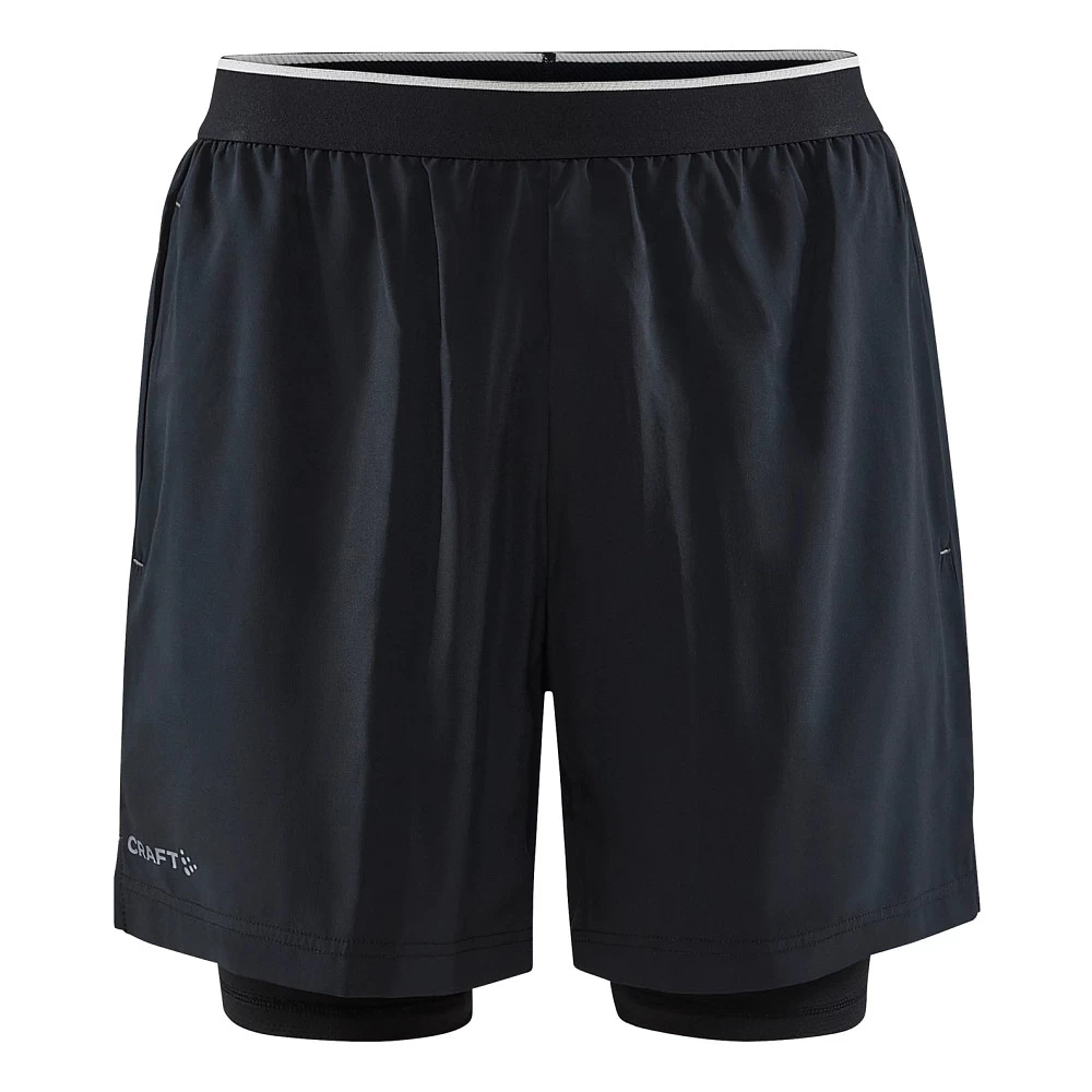 Men's Craft Advance Essence Perforated 2-in-1 Stretch Shorts - Image 5