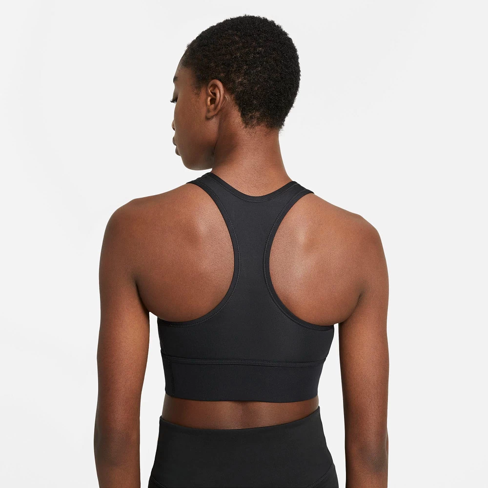 Women's Nike Dri-FIT Swoosh Longline Bra - Image 5