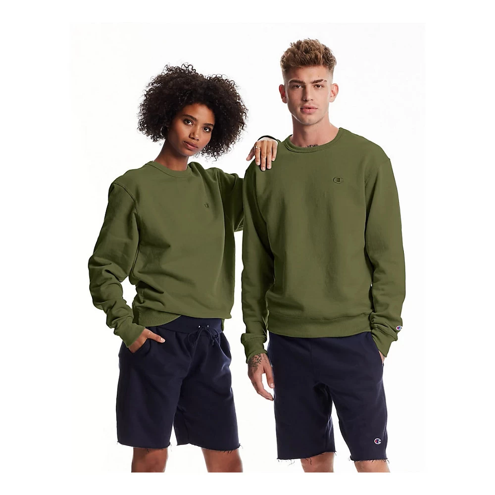 Men's Champion Powerblend Fleece Crew - Image 2