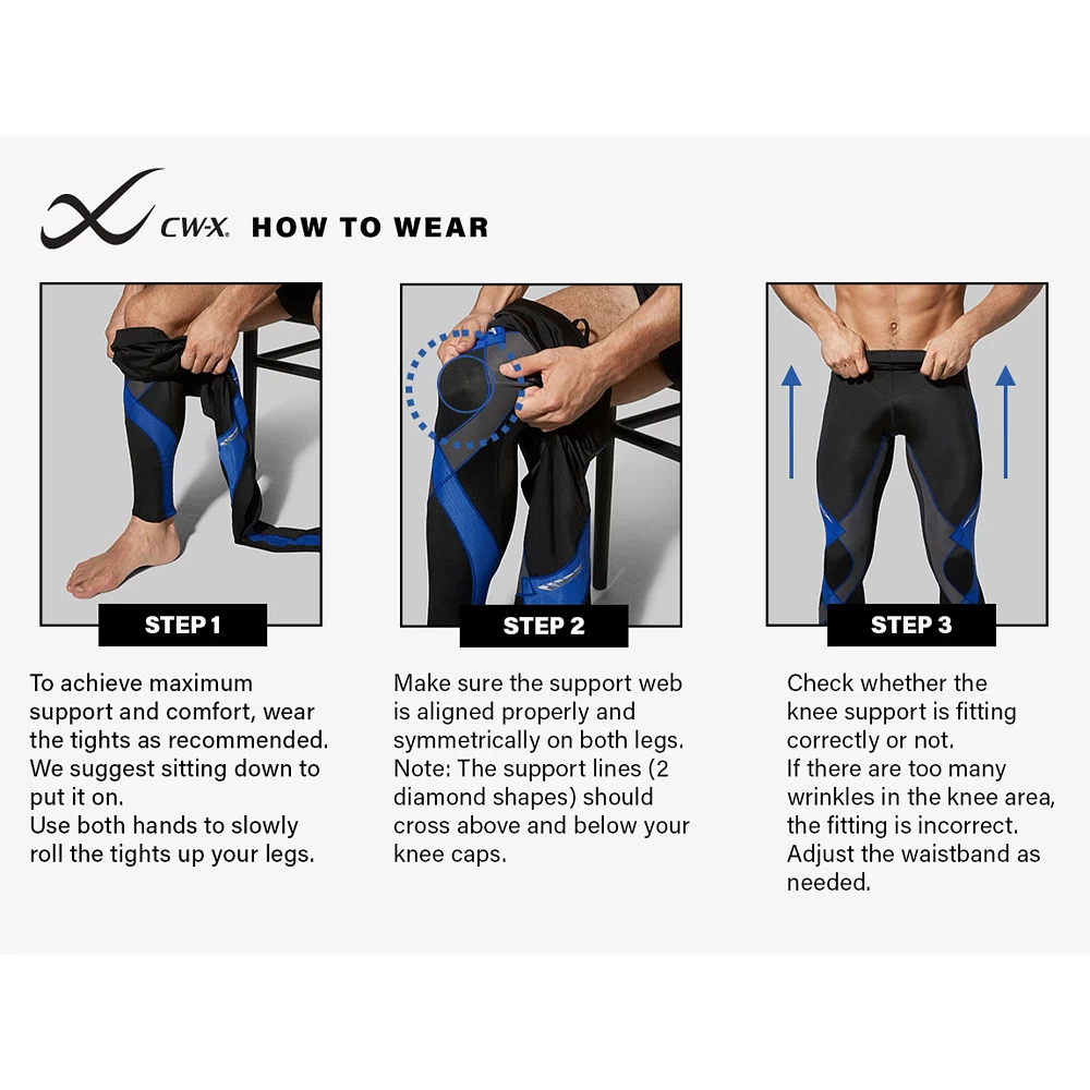 Men's CW-X Stabilyx Joint Support 3/4 Compression - Image 18