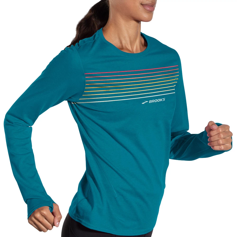 Women's Brooks Distance Long Sleeve 2.0 - Image 7