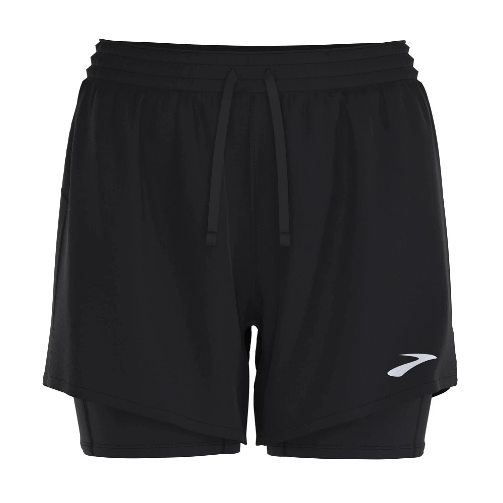 Women's Brooks Moment 5" 2-in-1 Short - Image 8