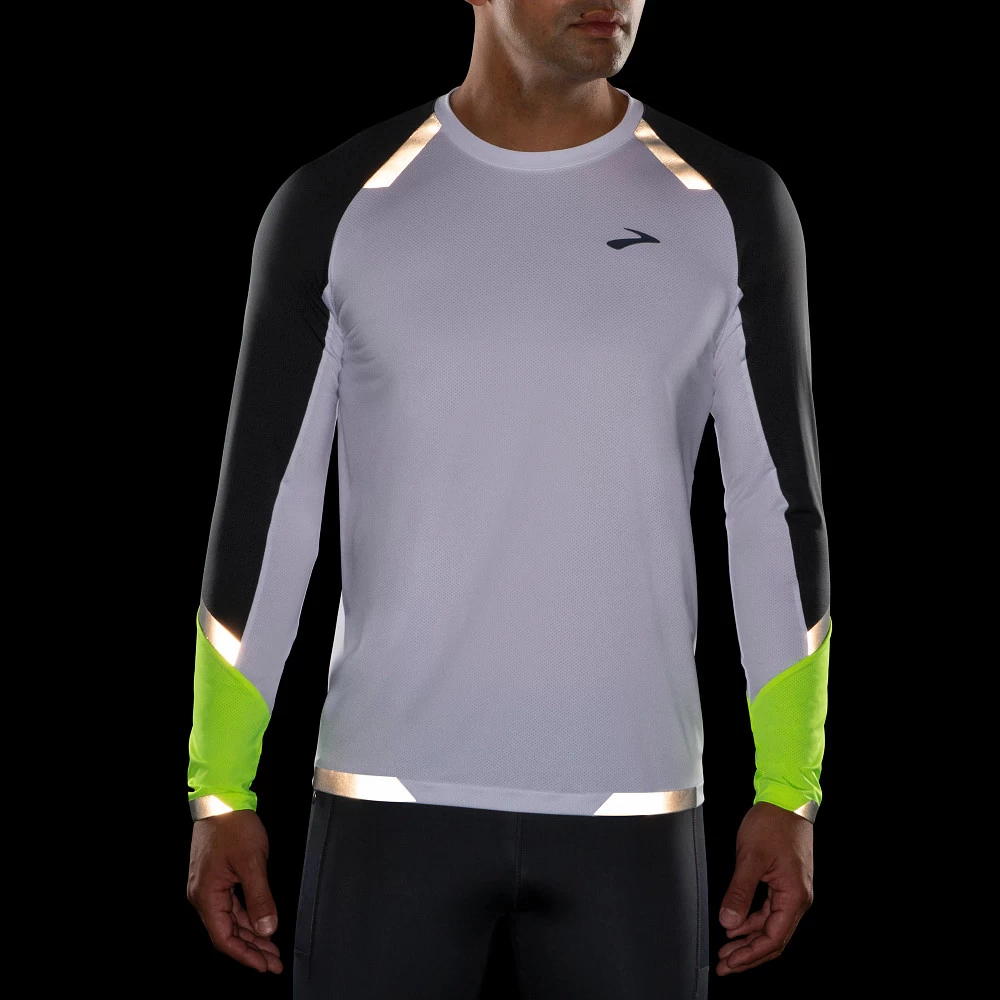 Men's Brooks Run Visible Long Sleeve - Image 4