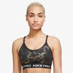 Women's Nike Dri-FIT Indy Strappy Swoosh Galaxy Bra
