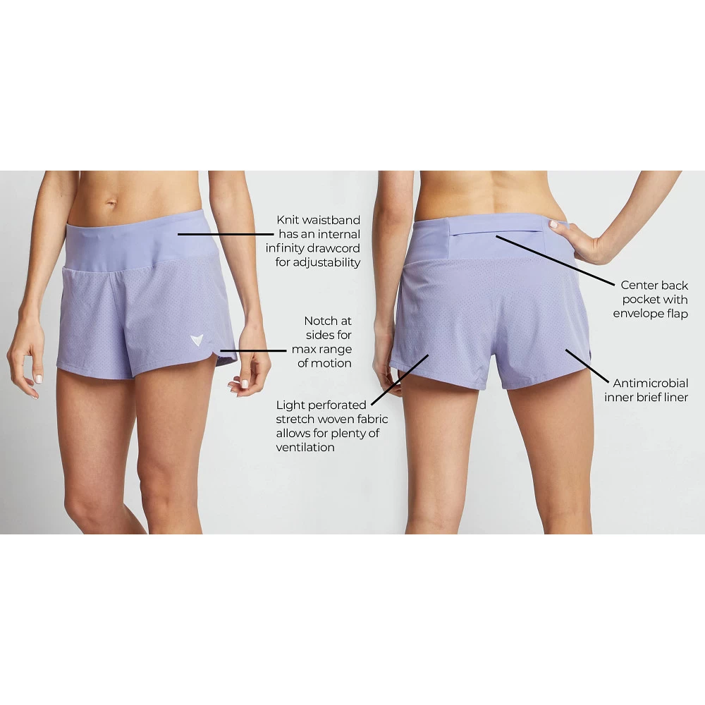 Women's Korsa Perforated 3" Short - Image 4