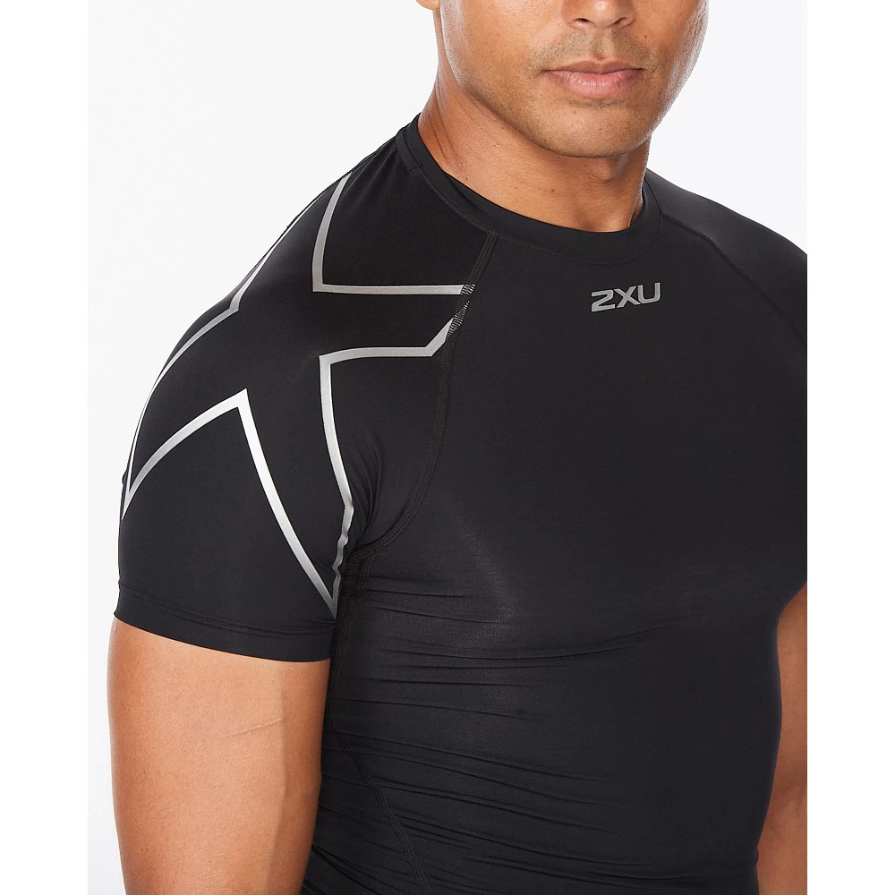 Men's 2XU Core Compression Short Sleeve Top - Image 5
